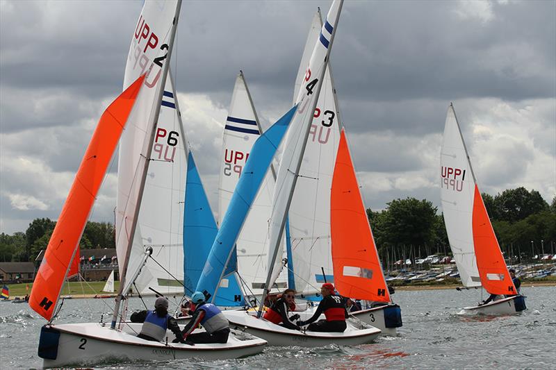 Final day at ISAF Team Racing World Championship at Rutland photo copyright Jon Williams taken at Rutland Sailing Club and featuring the Team Racing class