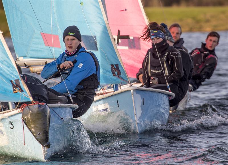 Notthingham University Snakebite 2016 photo copyright David Eberlin taken at Notts County Sailing Club and featuring the Team Racing class