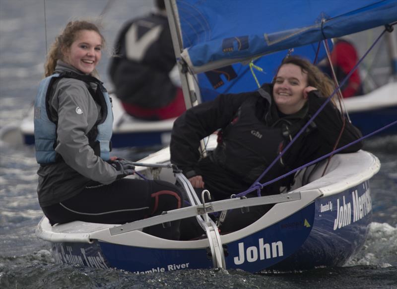 Notthingham University Snakebite 2016 photo copyright David Eberlin taken at Notts County Sailing Club and featuring the Team Racing class