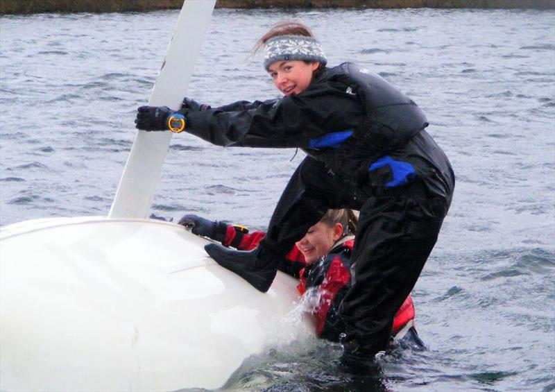 RYA and BUSA Ladies' Team Racing Nationals 2017 photo copyright Nigel Vick taken at  and featuring the Team Racing class