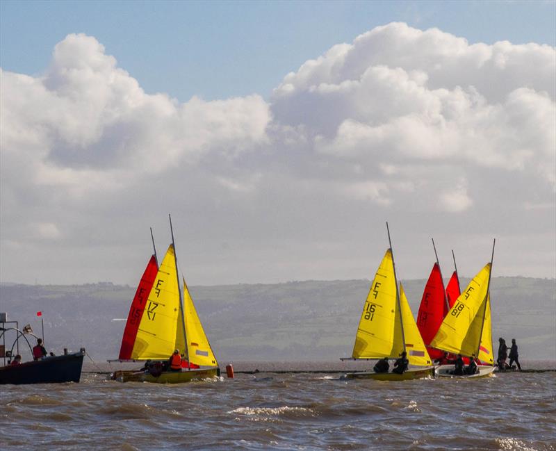 BUCS/BUSA Team Racing Championship day 1 photo copyright Lorimer Macandrew taken at West Kirby Sailing Club and featuring the Team Racing class