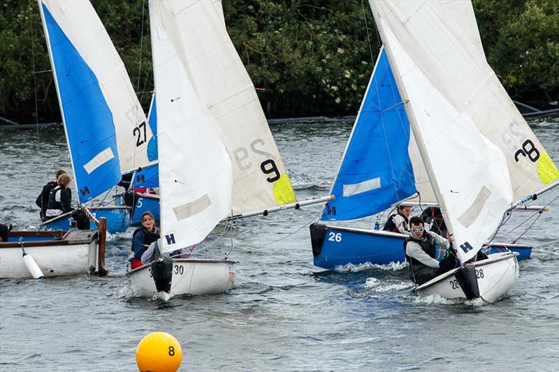 Birmingham's Old Joe University Team Racing Event photo copyright Jeremy Western taken at South Staffordshire Sailing Club and featuring the Team Racing class