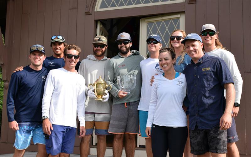 San Diego Yacht Club win the Morgan Cup keelboat team racing at New York Yacht Club - photo © Stuart Streuli / NYYC