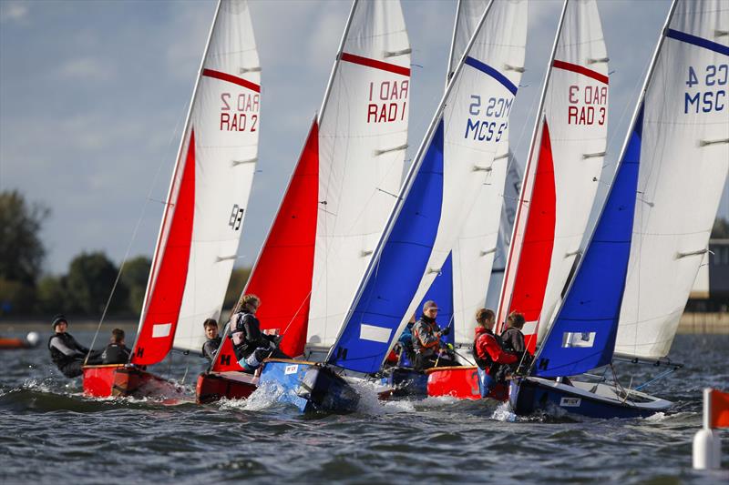 Eric Twiname Youth and Junior Team Racing photo copyright Paul Wyeth / RYA taken at Oxford Sailing Club and featuring the Team Racing class