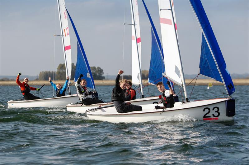 RYA ET Youth and Junior Team Racing Championships photo copyright Paul Wyeth / RYA taken at Oxford Sailing Club and featuring the Team Racing class