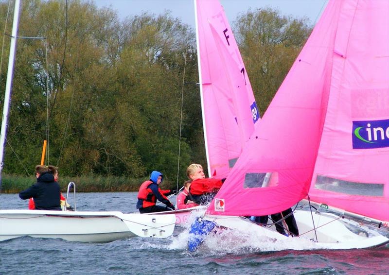 BUSA Leeds Halloween Howler 2017 photo copyright Nigel Vick taken at West Riding Sailing Club and featuring the Team Racing class