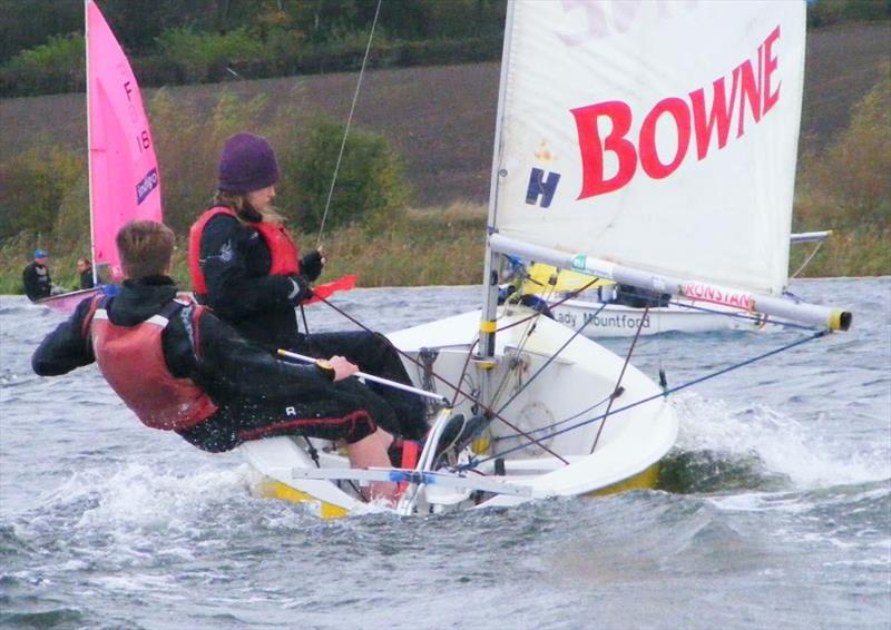 BUSA Leeds Halloween Howler 2017 photo copyright Nigel Vick taken at West Riding Sailing Club and featuring the Team Racing class