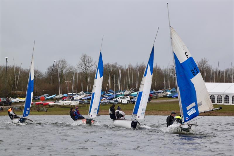 Exeter Excalibur 2018 photo copyright Florence Manzoni taken at Roadford Lake Sailing Club and featuring the Team Racing class