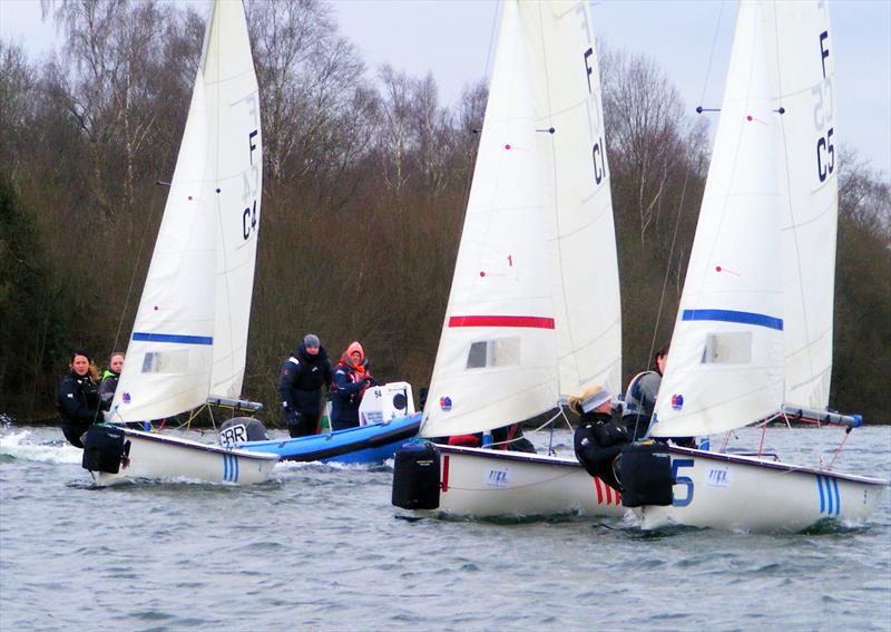 2018 RYA Team Racing Championships at Spinnaker Club photo copyright Nigel Vick taken at  and featuring the Team Racing class