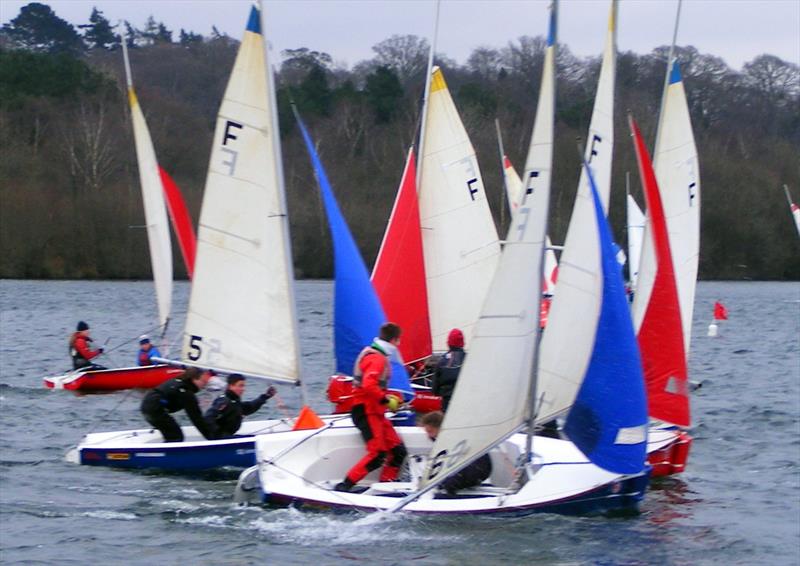 2018 RYA Team Racing Championships at Spinnaker Club photo copyright Nigel Vick taken at  and featuring the Team Racing class