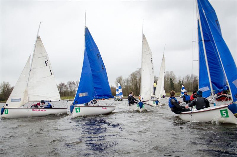 British University Team Racing Championships 2018 photo copyright Leanne Fischler / www.leannefischler.co.uk taken at Strathclyde Loch Sailing Club and featuring the Team Racing class