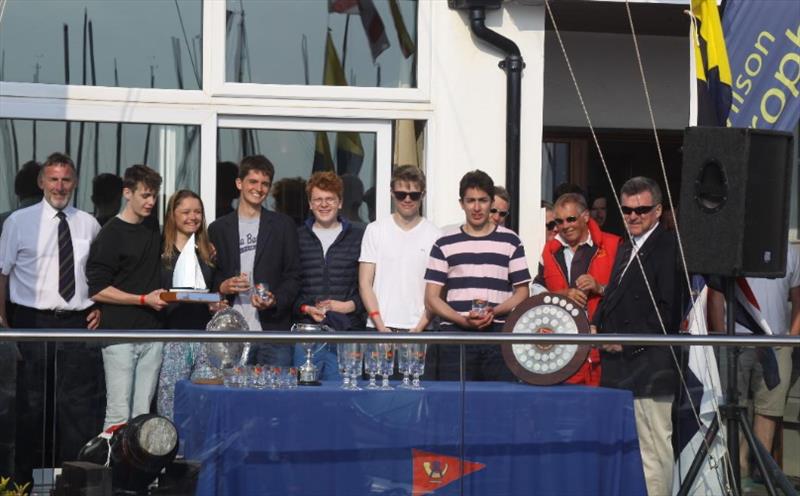 Under 21 Winners - Magdalen College at the 69th Wilson Trophy held at West Kirby Sailing Club - photo © Alan Jenkins