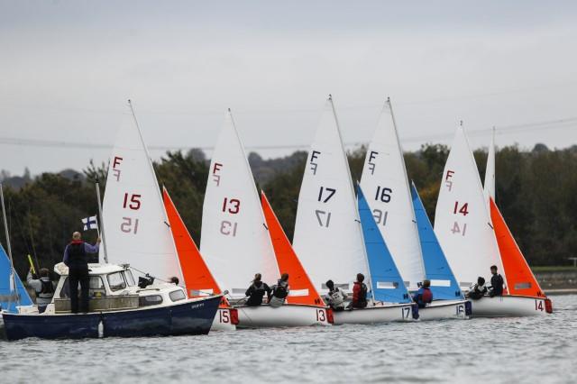 RYA Eric Twiname Youth and Junior Team Racing Championships photo copyright RYA taken at Oxford Sailing Club and featuring the Team Racing class