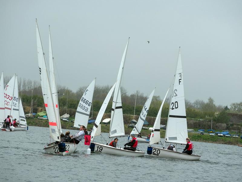 BUCS (Student) Team Racing Finals at Spinnaker day 1 photo copyright Tom Martin taken at Spinnaker Sailing Club and featuring the Team Racing class