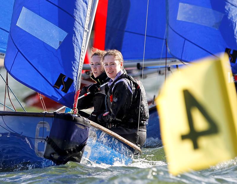 RYA and BUSA Women's Team Racing Championships photo copyright Paul Wyeth / RYA taken at Rutland Sailing Club and featuring the Team Racing class