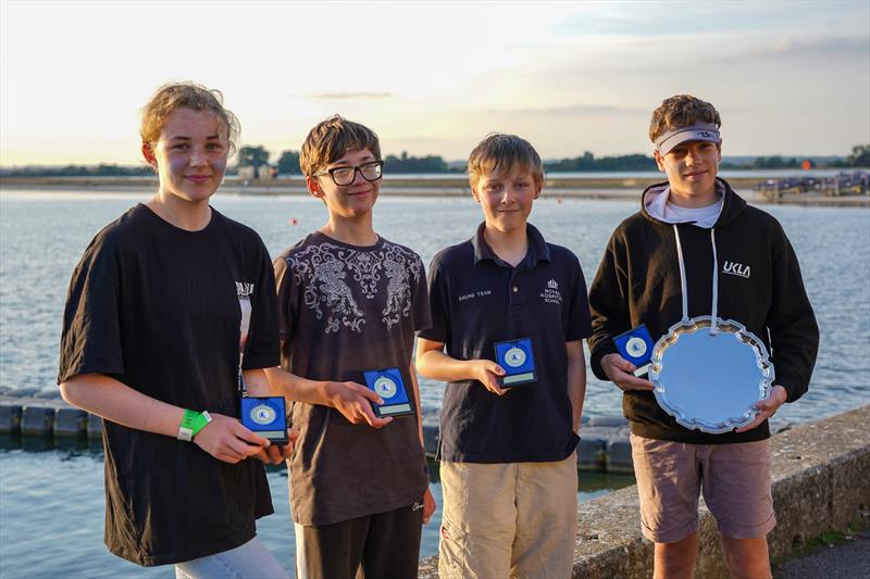 Royal Hospital School crowned Junior Champions at the 2021 Eric Twiname Team Racing Championship photo copyright Richard Aspland taken at Oxford Sailing Club and featuring the Team Racing class