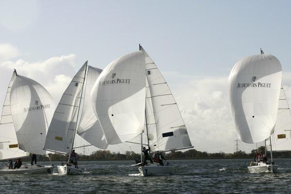 British-American Cup team racing at Queen Mary water photo copyright Ingrid Abery / www.hotcapers.com taken at  and featuring the Team Racing class