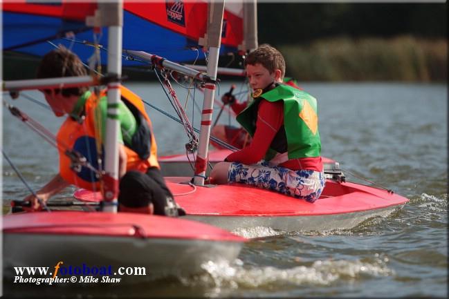 NSSA Single Handed Team Racing Championships photo copyright Mike Shaw / www.fotoboat.com taken at  and featuring the Team Racing class