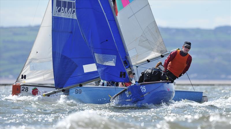 2013 Wilson Trophy day 3 photo copyright Tim Piper / JuicePhotography taken at West Kirby Sailing Club and featuring the Team Racing class