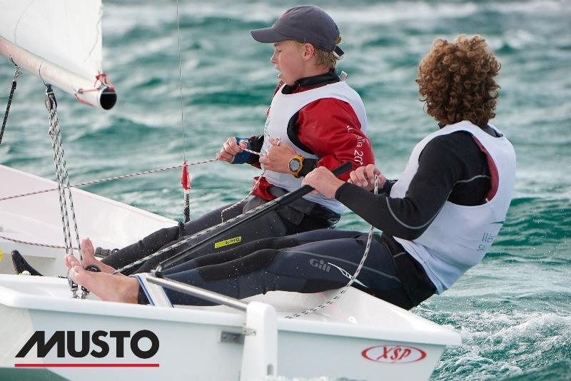 Alex Higgins and Quinn Auricht of Westminster photo copyright Jennifer Medd taken at Blairgowrie Yacht Squadron and featuring the Team Racing class