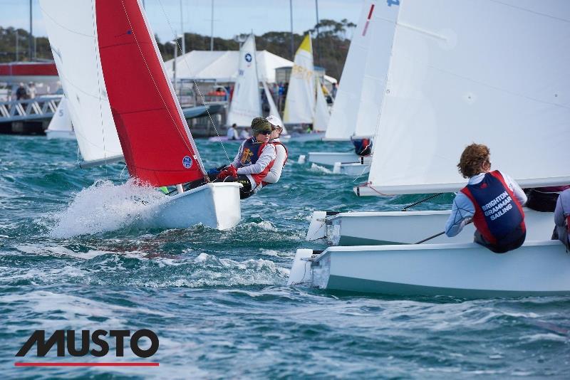 Racing was close on the final day of the event photo copyright Jennifer Medd taken at Blairgowrie Yacht Squadron and featuring the Team Racing class