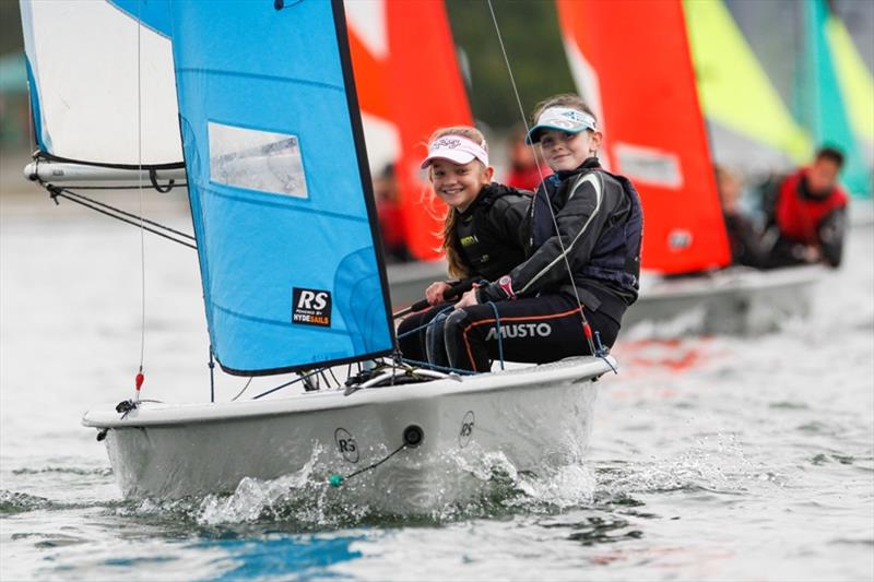 Racing at the 2017 Eric Twiname Youth and Junior Team Racing photo copyright Paul Wyeth / RYA taken at Royal Yachting Association and featuring the Team Racing class