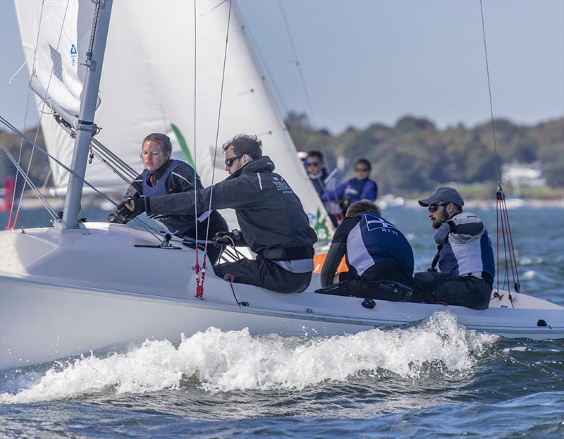 2018 Global Team Race Regatta photo copyright Daniel Forster taken at New York Yacht Club and featuring the Team Racing class