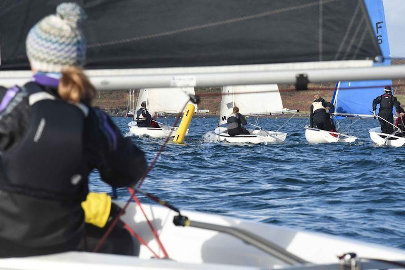 Scottish Student Sailing Women's Team Racing Championship 2018 photo copyright Penhaul Photography / www.penhaulphotography.co.uk taken at Oban Sailing Club and featuring the Team Racing class