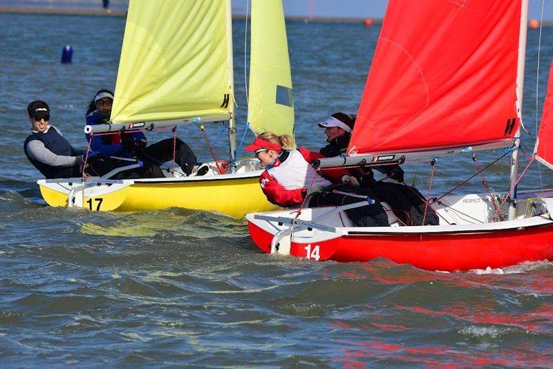 Blueoak Estates 70th Wilson Trophy at West Kirby photo copyright Howard Williams taken at West Kirby Sailing Club and featuring the Team Racing class