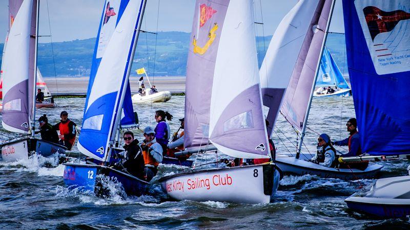 Blueoak Estates 70th Wilson Trophy at West Kirby photo copyright Colin Paul taken at West Kirby Sailing Club and featuring the Team Racing class