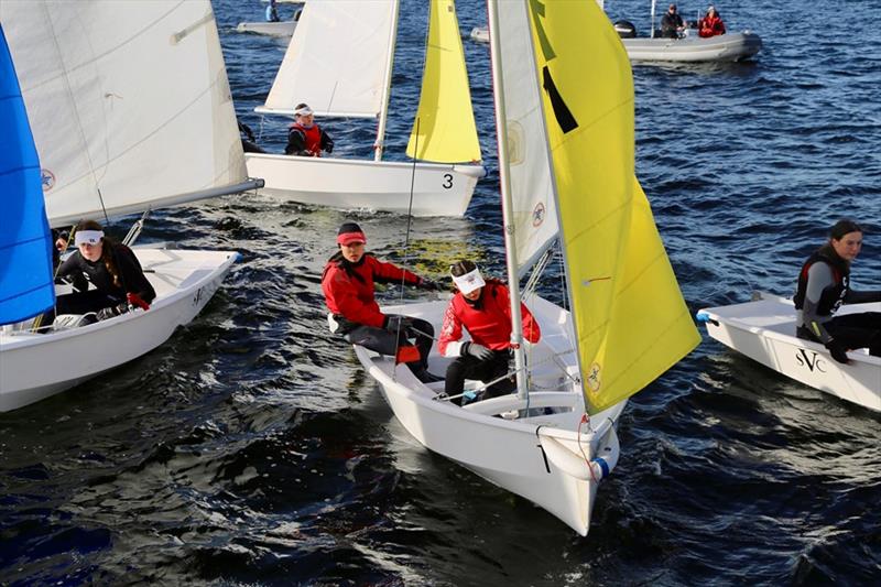 Final day at Australian Secondary Schools Team Racing Championships photo copyright Sam Tiedemann taken at Sandy Bay Sailing Club and featuring the Team Racing class