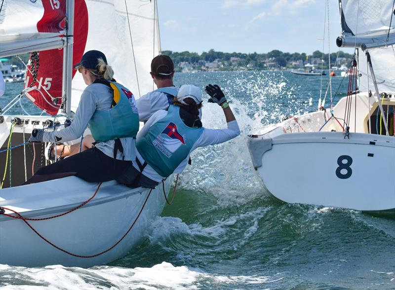 2019 Morgan Cup photo copyright Elizabeth Elder / New York Yacht Club taken at New York Yacht Club and featuring the Team Racing class