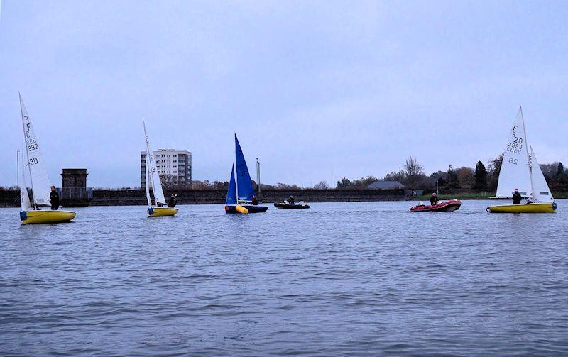 University of Birmingham's Brummy Boom photo copyright Alex Howe taken at Bartley Sailing Club and featuring the Team Racing class