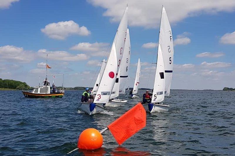 RYA/BUSA Women's Team Racing Championship 2021 photo copyright Ian Dooley taken at Rutland Sailing Club and featuring the Team Racing class