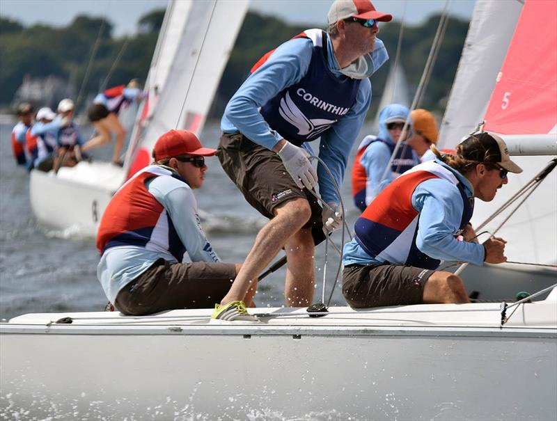 2021 New York Yacht Club Invitational Team Race Regatta for the Morgan Cup  photo copyright Stuart Streuli / New York Yacht Club taken at New York Yacht Club and featuring the Team Racing class