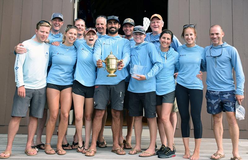 Corinthian Yacht Club Team - 2021 New York Yacht Club Invitational Team Race Regatta for the Morgan Cup  photo copyright Stuart Streuli / New York Yacht Club taken at New York Yacht Club and featuring the Team Racing class