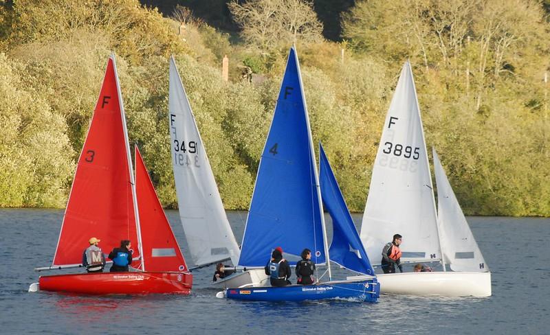 Twisted Tube Random Pairs Team Racing at Spinnaker photo copyright Paul Gray taken at Spinnaker Sailing Club and featuring the Team Racing class