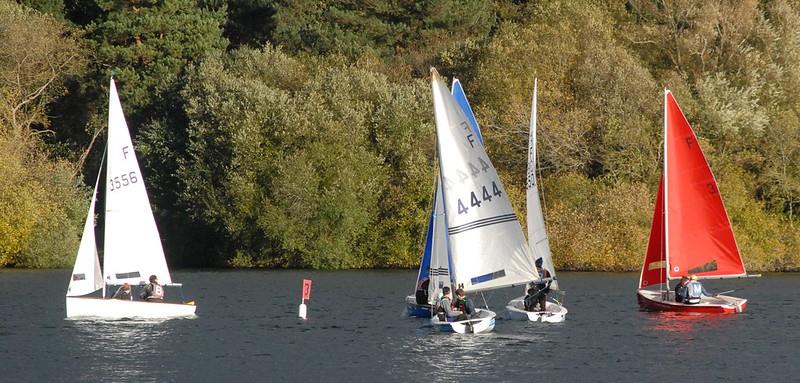 Twisted Tube Random Pairs Team Racing at Spinnaker photo copyright Paul Gray taken at Spinnaker Sailing Club and featuring the Team Racing class