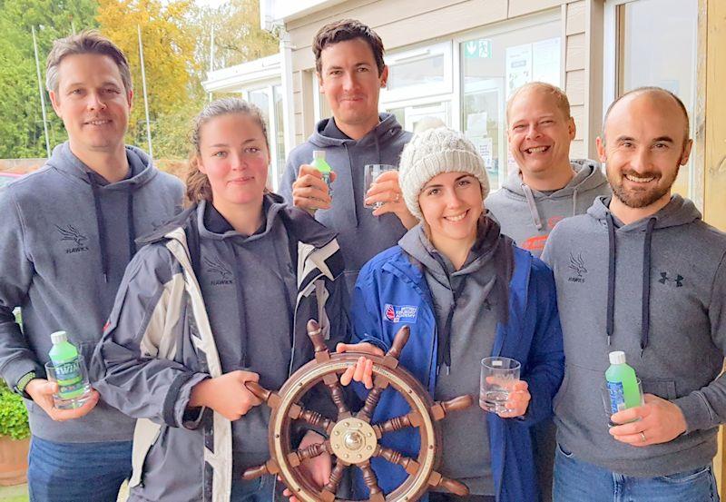 West Kirby Hawks win the RYA National Team Racing Championship at Spinnaker photo copyright Nigel Vick taken at Spinnaker Sailing Club and featuring the Team Racing class