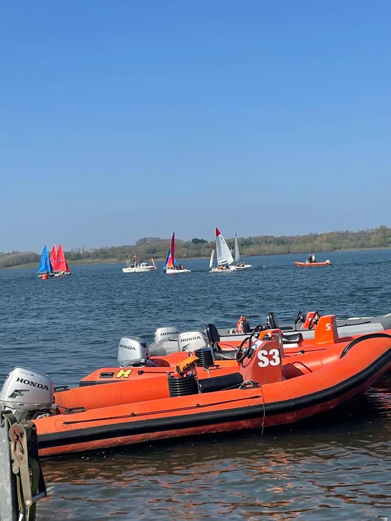 NSSA Double Handed Team Racing at Draycote Water photo copyright NSSA taken at Draycote Water Sailing Club and featuring the Team Racing class