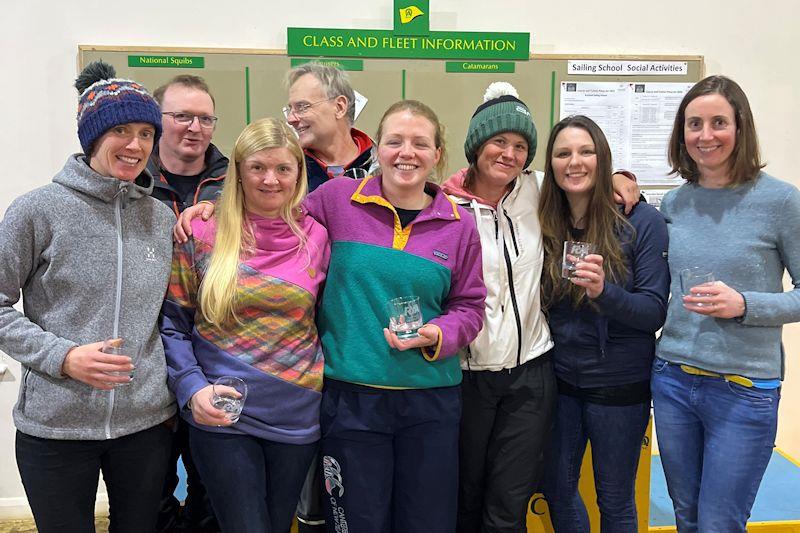 Royal Northern and Clyde YC take second place in the RYA & BUSA Women's Team Racing Championships at Rutland photo copyright RYA taken at Rutland Sailing Club and featuring the Team Racing class