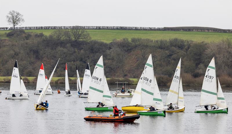 Snakebite Team Racing organised by the University of Nottingham Sailing Club photo copyright David Eberlin taken at Notts County Sailing Club and featuring the Team Racing class