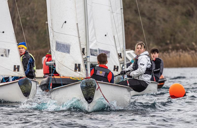 Snakebite Team Racing organised by the University of Nottingham Sailing Club photo copyright David Eberlin taken at Notts County Sailing Club and featuring the Team Racing class