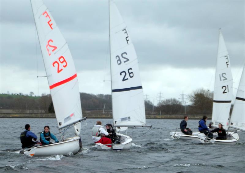 Oxford Top Gun Invitational Trophy 2023 photo copyright Nigel Vick taken at Oxford Sailing Club and featuring the Team Racing class