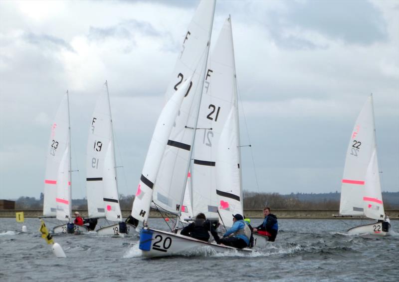 Oxford Top Gun Invitational Trophy 2023 photo copyright Nigel Vick taken at Oxford Sailing Club and featuring the Team Racing class