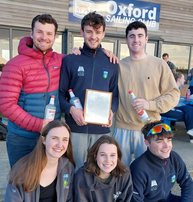 Oxford Top Gun Invitational Trophy 2023 photo copyright Nigel Vick taken at Oxford Sailing Club and featuring the Team Racing class