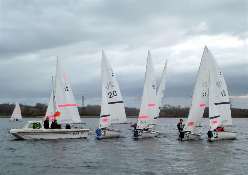 Oxford Top Gun Invitational Trophy 2023 photo copyright Nigel Vick taken at Oxford Sailing Club and featuring the Team Racing class