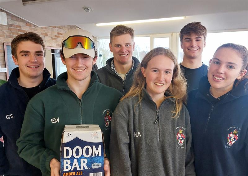 2023 Bath Robe Winners photo copyright Nigel Vick taken at Chew Valley Lake Sailing Club and featuring the Team Racing class