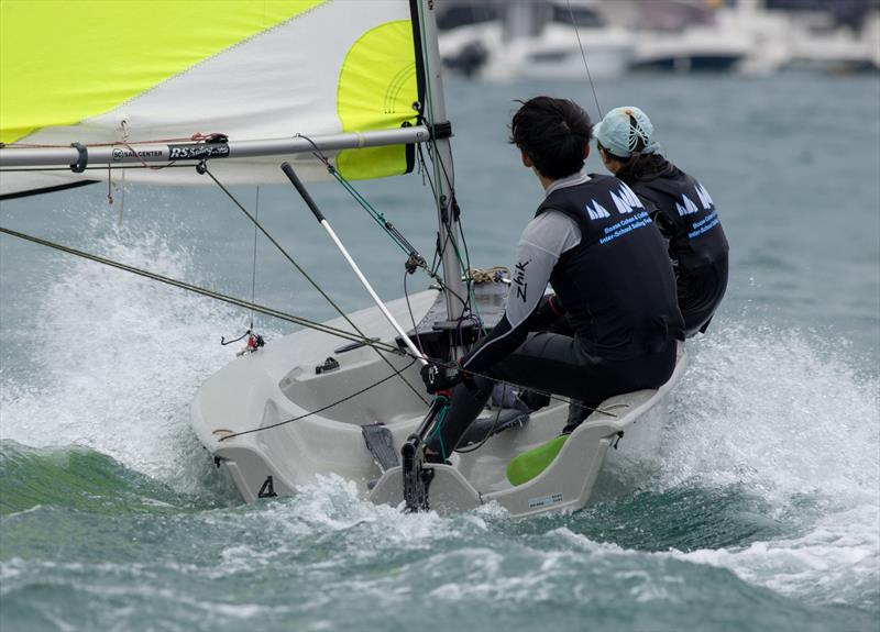 Boase Cohen & Collins Interschools Sailing Festival 2024 photo copyright RHKYC / Guy Nowell taken at Royal Hong Kong Yacht Club and featuring the Team Racing class