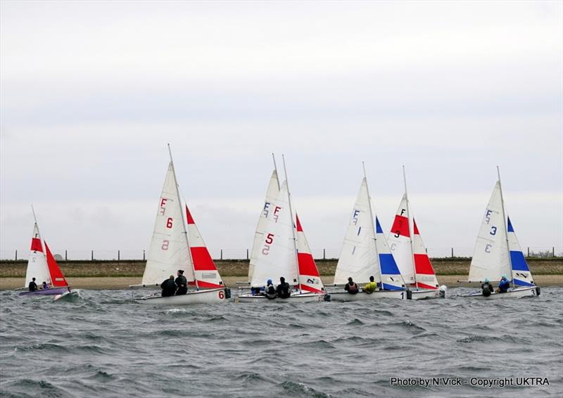 The Imperial Icicle 2025 photo copyright Nigel Vick taken at Queen Mary Sailing Club and featuring the Team Racing class